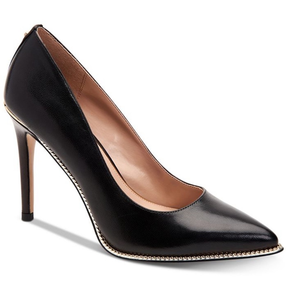 BCBGENERATION | Harleigh Pumps in Black Leather, size 39/9US